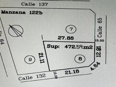B° El Carmencito. 132 y 65