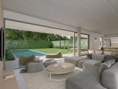 Casa Inteligente en Barrio Cerrado con Jardín y Piscina Martínez