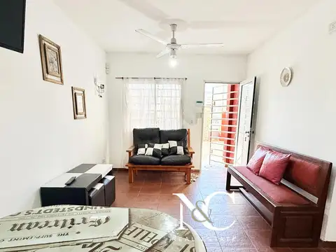 Departamento en venta de  3 ambientes a 1 cuadra del mar, Santa Teresita, amoblado