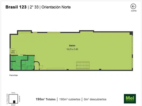 Oficina en Alquiler en San Telmo, $ 1.700.000