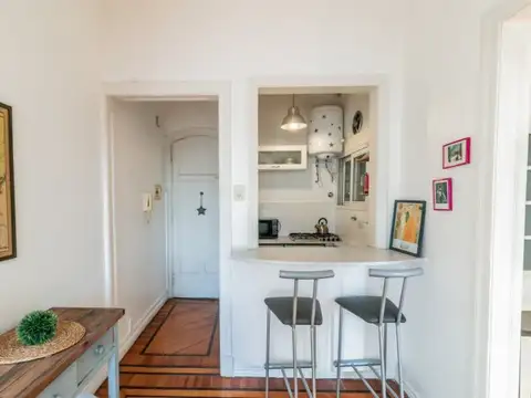 Departamento 2 ambientes con 1 baño