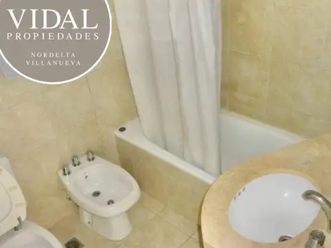 Departamento 2 ambientes con 1 baño