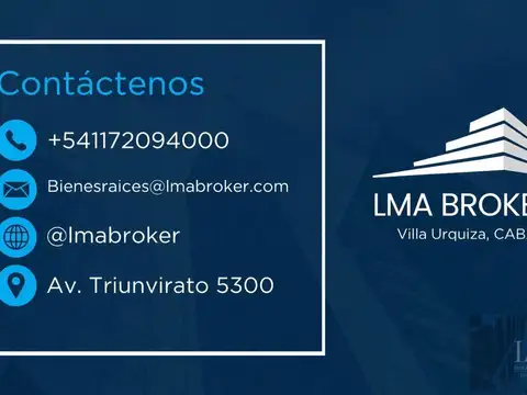 Terreno en Venta 17  mts Fondo