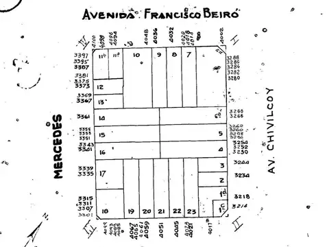 Terreno en Venta en Villa Devoto, USD 350.000