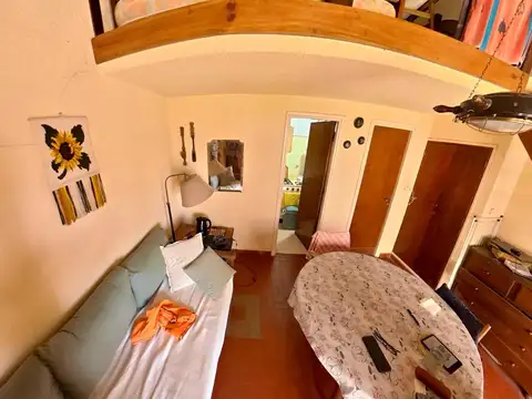 Departamento 2 ambientes con 1 baño