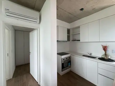 Departamento, 2 ambientes en Terrazas de Santa María, con jardín