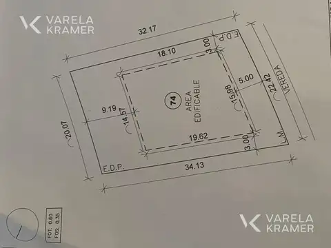 Lote en venta en Barrio Azurra Tortugas