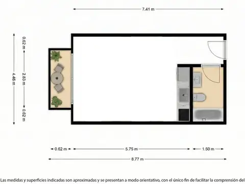 Departamento en Venta al Norte