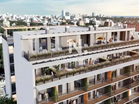 Venta Monoambiente En Construccion  en el corazon de Palermo - Montevideo  Ideal Inversores!