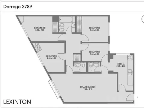 Departamento en Venta de 5 ambientes