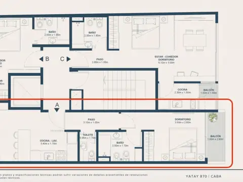 Departamento en Venta Apto profesional