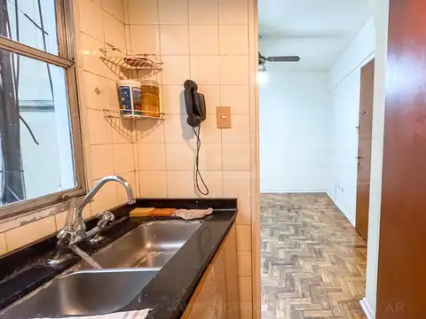Departamento 2 ambientes con 1 baño