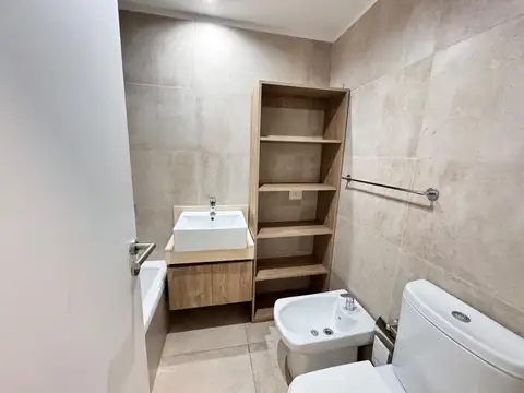 Departamento 2 ambientes con 2 baños