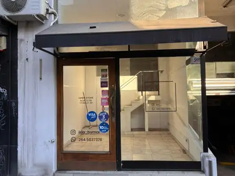 ALQUILER LOCAL COMERCIAL CENTRICO 40M VIDRIADO GRAN PASADA