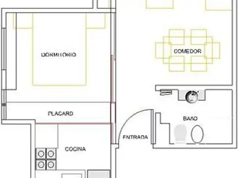 Departamento en Alquiler en Botanico, $ 650.000