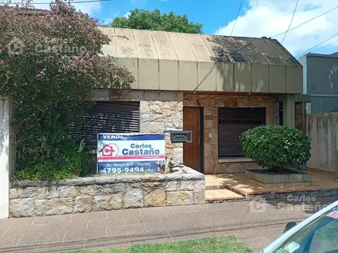 Chalet 3 Amb Gran Fondo Ideal para Refaccionar cerca de la estacion.