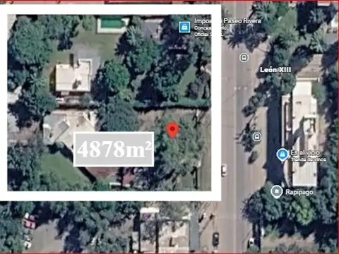 INVERSORES / DESARROLLISTAS Lote de 4878m²