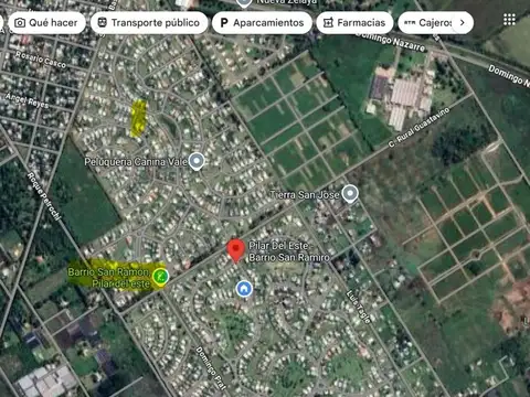 VENTA LOTE EN SAN RAMON , VILLA ROSA PILAR DEL ESTE