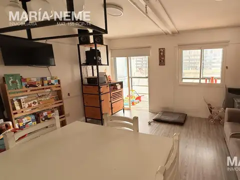 Departamento 3 ambientes con 1 baño