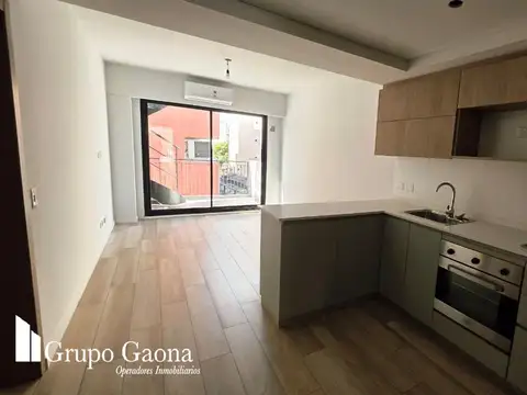 Departamento 2 ambientes con 2 baños