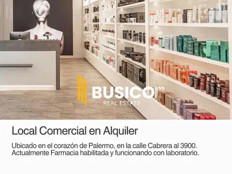 Local en Alquiler en Palermo, USD 11.990