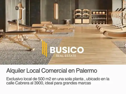 Local en Alquiler en Palermo, USD 11.990
