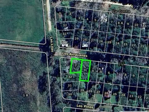 Terreno en Venta de 1034,0 m2