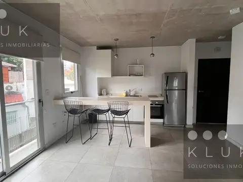 Departamento dos ambientes en Palermo.