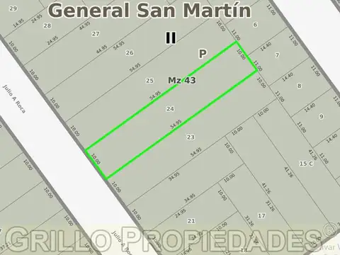 Pres Gral J A Roca 1900