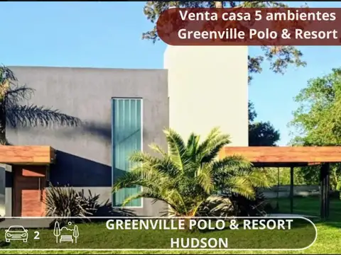 Venta de Casa 5 Amb Barrio Cerrado Greenville Polo & Resort, Hudson, Berazategui