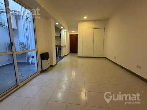 Departamento Monoambiente con 1 baño