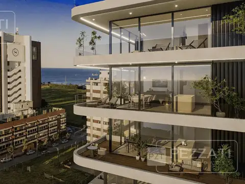 Edificio Domani Vista . Alem.  Frente al mar y golf Playa Grande