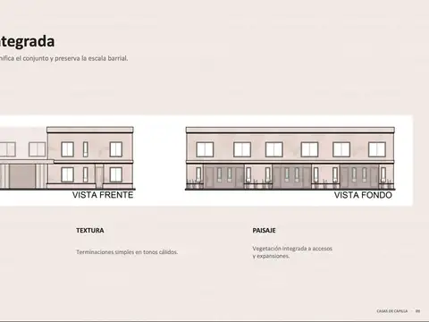 2 Ambientes con Terraza – Casas de Capilla