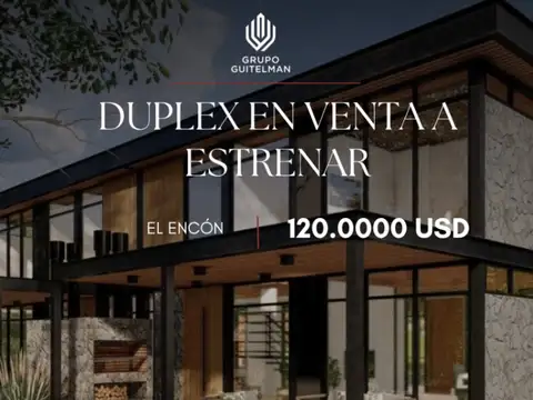 Duplex en VENTA a estrenar en El Encón - 2 dormitorios, pileta, cochera
