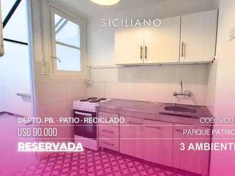Departamento en Parque Patricios