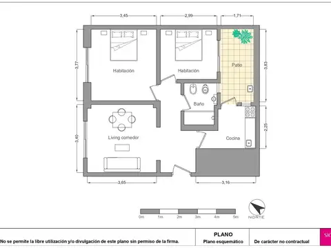 Departamento en Venta en Parque Patricios, USD 90.000