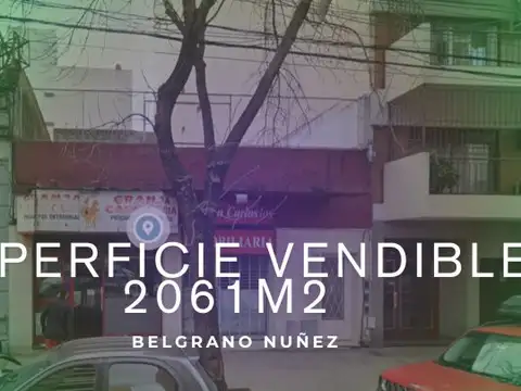Lote en Venta Belgrano Nuñez Ideal Emprendimiento Plusvalía Incluida