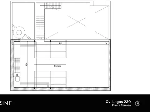 Casa 6 ambientes con 2 baños