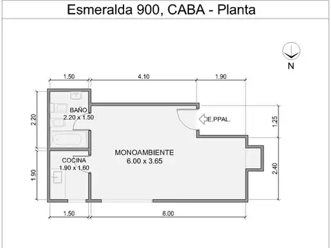 Esmeralda 900 , Piso 7