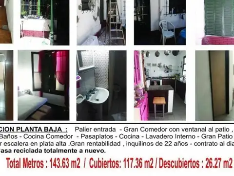 Casa en Venta en Caballito, USD 650.000