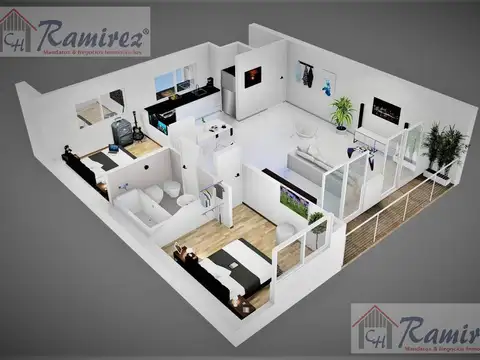 Departamento en Venta de 3 ambientes