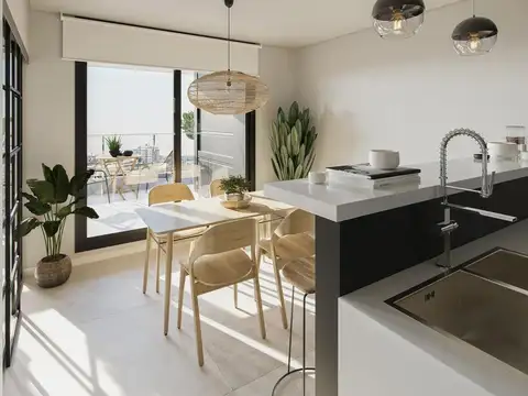 Departamento 4 ambientes con 2 baños