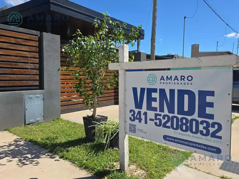 Casa 3 ambientes con 2 baños