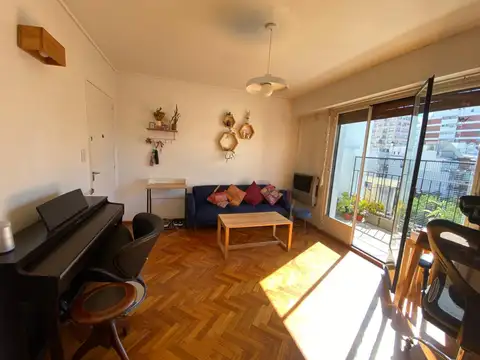 Departamento 2 ambientes con 1 baño