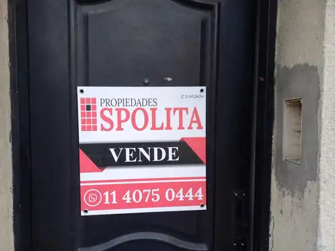 Depto Tipo Casa 3 ambientes con 1 baño