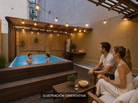 Depto Tipo Casa en Venta en Palermo, USD 185.000