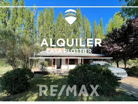 ALQUILER CASA 2 DORMITORIOS PLOTTIER