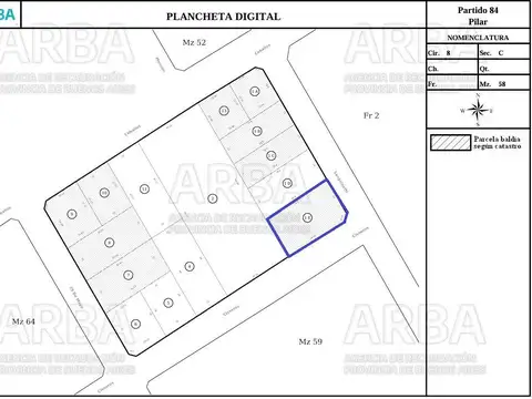 Terreno en Venta 40  mts Fondo