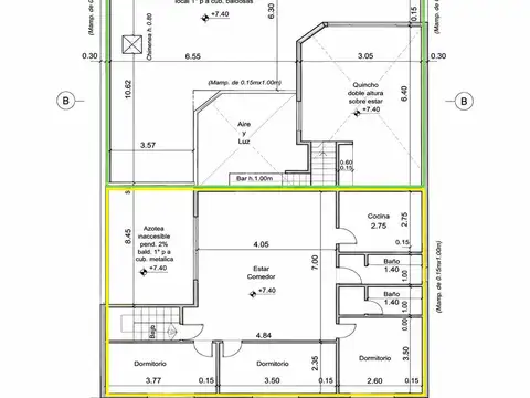 Terreno en Venta de 1299,0 m2