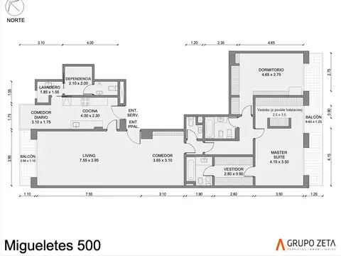 Departamento en Venta de 2 dormitorios